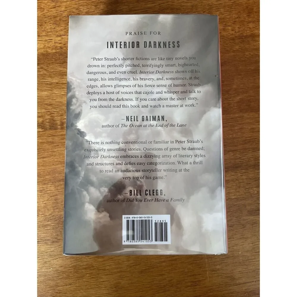 Interior Darkness Hardcover Peter Straub Bookplate Signed Overlook Stoker
